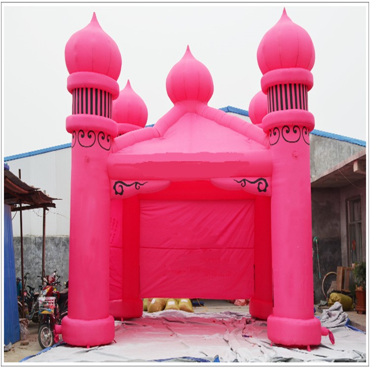 尚义粉色帐篷